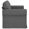 vidaXL Sofa M&oslash;rkegr&aring; Samlede dimensioner: 155 x 82 x 80 cm (B x D x H)