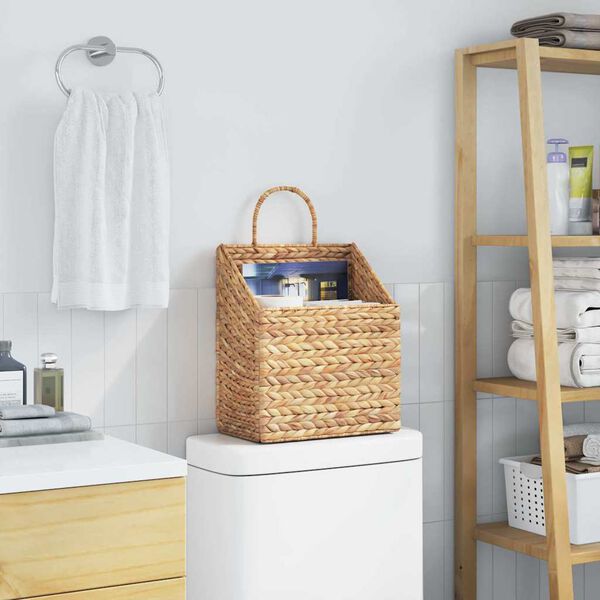 vidaXL H&aelig;ngek&oslash;rsel Naturfarvet 30 x 17,5 x 49,5 cm Vandhyacint