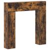 vidaXL Pejseramme R&oslash;get eg 102 x 18 x 100,5 cm Konstrueret tr&aelig;