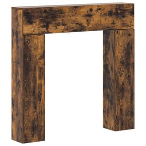 vidaXL Pejseramme R&oslash;get eg 102 x 18 x 100,5 cm Konstrueret tr&aelig;