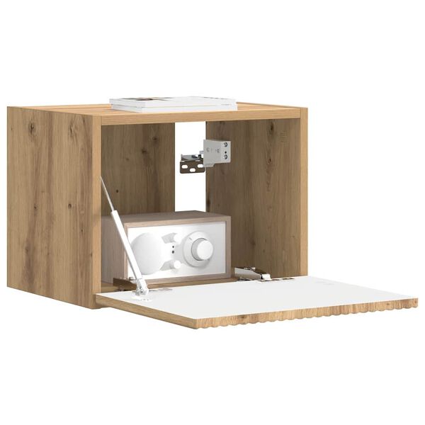 vidaXL TV v&aelig;gskab Artisan eg 39 x 31 x 29,5 cm Konstrueret tr&aelig;