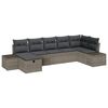 vidaXL Sofa S&aelig;t 7 stk. polyrattan
