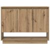 vidaXL Sideboard Artisan Egetr&aelig; 97 x 29 x 75 cm Konstrueret tr&aelig;