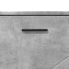 vidaXL Badeværelsesskab med skuffe med dør Beton Grå 76,5 x 35 x 64 cm