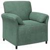 vidaXL 1-personers sofa Havgr&oslash;n 88 x 83 x 95 cm Fl&oslash;jl