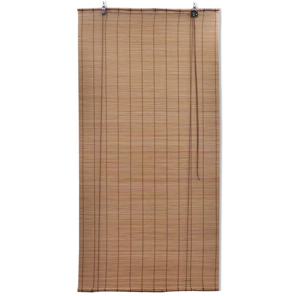 vidaXL rullegardin 150x160 cm bambus brun