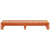 vidaXL daybed med udtræk 90x190 cm massivt fyrretræ gyldenbrun