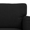 vidaXL Sofa 2 pcs Sort 162 x 80 x 85 cm Stof