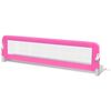 vidaXL sengegel&aelig;nder til barneseng 150 x 42 cm pink