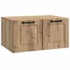 vidaXL V&aelig;gh&aelig;ngt TV-skab Artisan-eg 59,5 x 41 x 30 cm Konstrueret tr&aelig;