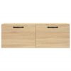 vidaXL vægskab 100x36,5x35 cm konstrueret træ sonoma-eg