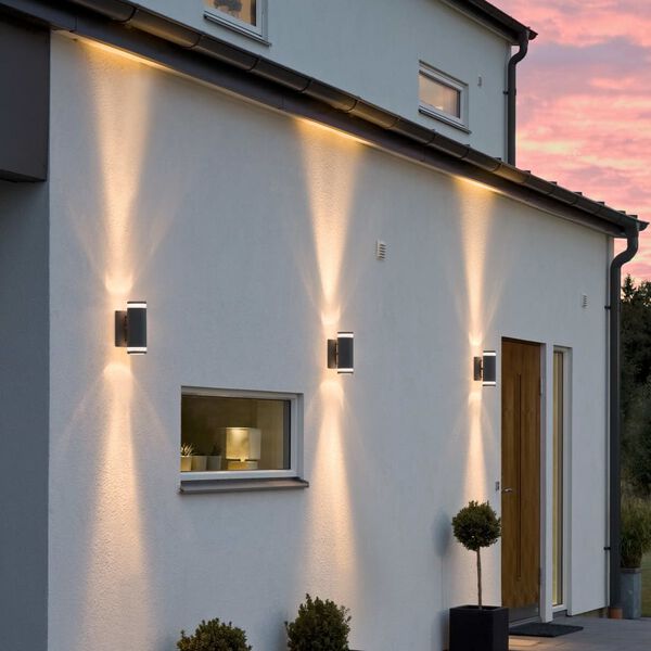 KONSTSMIDE v&aelig;glampe Modena dobbelt matsort