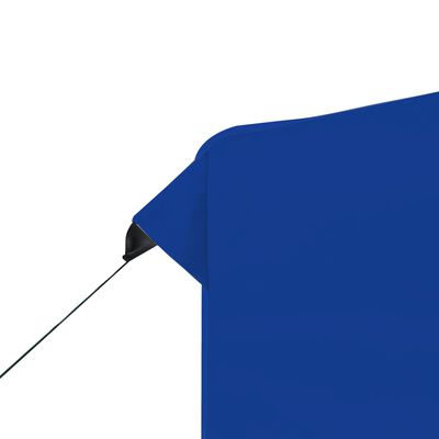 vidaXL foldbart festtelt med vægge aluminium 3 x 3 m blå
