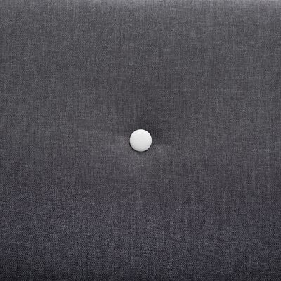 vidaXL 2-personers sofa 115x60x67 cm stofbetræk mørkegrå