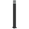 vidaXL udend&oslash;rs standerlampe 110 cm aluminium sort