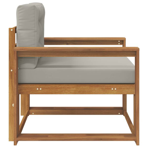 vidaXL Udend&oslash;rs Mellem Sofa Massivt Akacietr&aelig; Naturfarvet