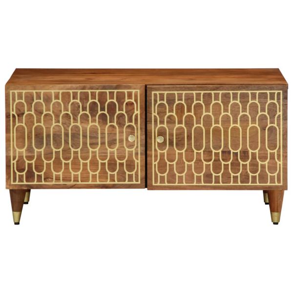 vidaXL sofabord 80x50x40 cm massivt mangotræ