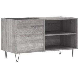 vidaXL vinylskab 85x38x48 cm konstrueret tr&aelig; gr&aring; sonoma-eg