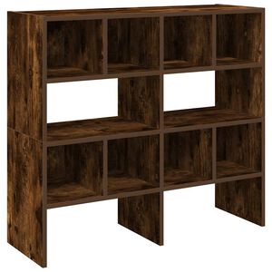 vidaXL skostativer stabelbare 2 stk. 89,5x30x40 cm r&oslash;get egetr&aelig;sfarve