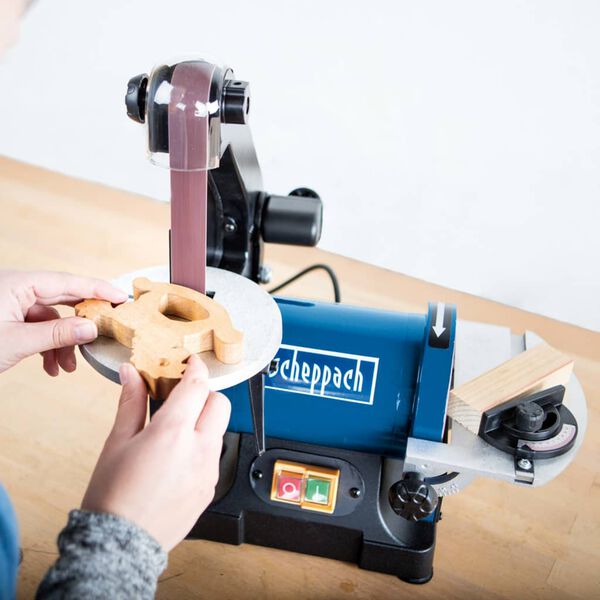 Scheppach bånd- og skivesliber BTS700 250 W