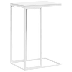 vidaXL sidebord 40x30x59 cm konstrueret tr&aelig; hvid