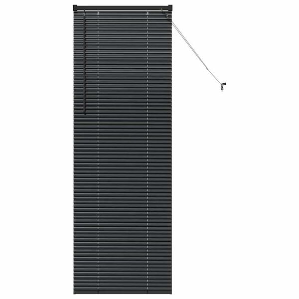 vidaXL Persienner Sort 175 x 65 cm Aluminium