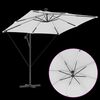 vidaXL Kantilever bananparasol Sandfarvet 249 x 249 x 250 cm
