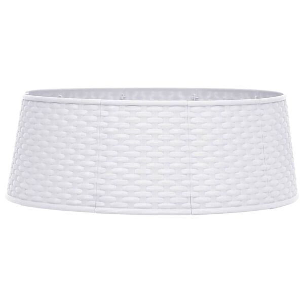 vidaXL skjuler til juletr&aelig;sfod &Oslash;54x19,5 cm hvid