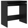 vidaXL Bord Sort eg Konstrueret tr&aelig; 77,5 x 43 x 79 cm
