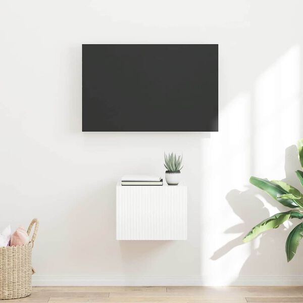 vidaXL TV v&aelig;gskab Gloss Hvid 60 x 31 x 29.5 cm Konstrueret tr&aelig;