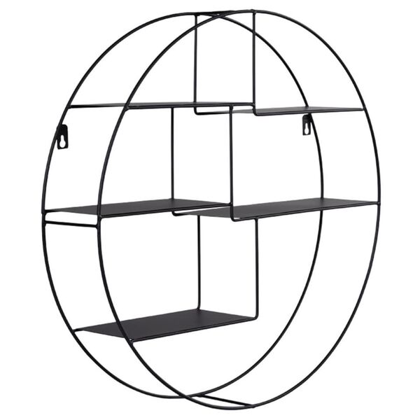 House Nordic hylde Sophie st&aring;l sort