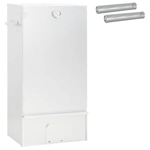 vidaXL Ryggerovn 3 stk. 44,5 x 29 x 83 cm Galvaniseret st&aring;l S&oslash;lv