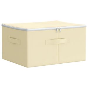 vidaXL Opbevaringskasse Ikke-v&aelig;vet stof 43 x 34 x 23 cm 33,6 L