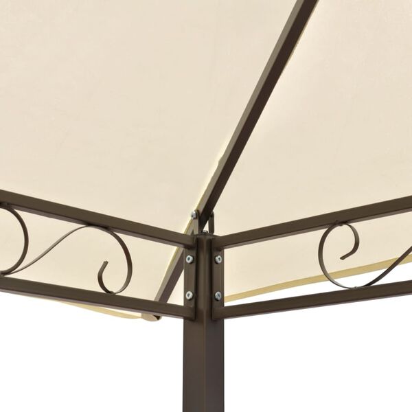 vidaXL havepavillon med bord og bænk 2,5x1,5x2,4 m