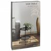 Home&Styling sidebord med hjul 2 niveauer sort