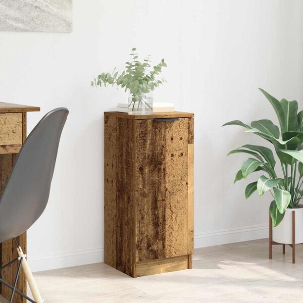 vidaXL Sideboard Gammelt tr&aelig; 30 x 30 x 70 cm Konstrueret tr&aelig;