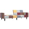 vidaXL 2-personers sovesofa stof