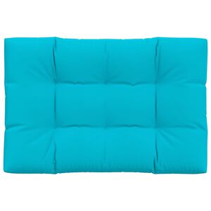 vidaxL pallehynde 120x80x12 cm stof turkis