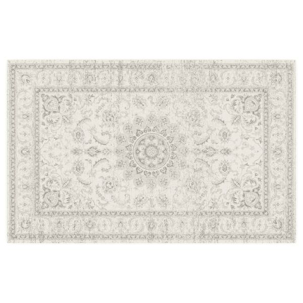 vidaXL gulvt&aelig;ppe 190x300 cm inde/ude skridsikkert kort luv flerfarvet