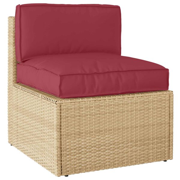 vidaXL Palle Pudes&aelig;t 2 pcs Beige Oxford stof