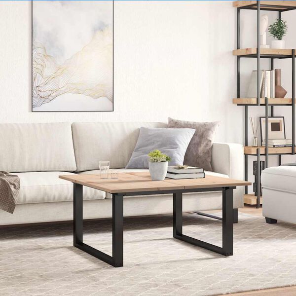 vidaXL bordplader 2 stk. 90x45x1,7 cm rektangul&aelig;r massivt fyrretr&aelig;