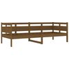 vidaXL daybed 80x200 cm massivt fyrretr&aelig; gyldenbrun