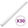 vidaXL kabelkanaler 60x40 mm 30 m PVC