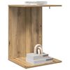 vidaXL Sidebord Artisan Egetr&aelig; 45 x 40 x 62,5 cm Konstrueret tr&aelig;
