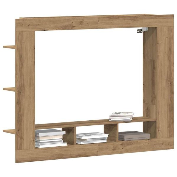 vidaXL TV-skab artisan eg 152 x 22 x 113 cm Konstrueret tr&aelig;