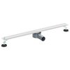 vidaXL 360&deg; Bruserafl&oslash;b med slank model S&oslash;lv 80 cm Rustfrit St&aring;l 304