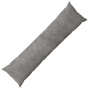 vidaXL Pudebetr&aelig;k HEERLEN Lysegr&aring; 40 x 145 cm Mikrofiber Fleece