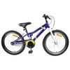 vidaXL B&oslash;rnecykel 20 tommer til b&oslash;rn i alderen 6-11 &aring;r Bl&aring; hvid