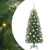vidaXL Kunstigt juletr&aelig; med 150 LED'er Gr&oslash;n 120 cm PE og PVC