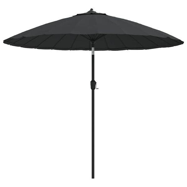 vidaXL parasol med aluminiumstang 270 cm antracitgr&aring;